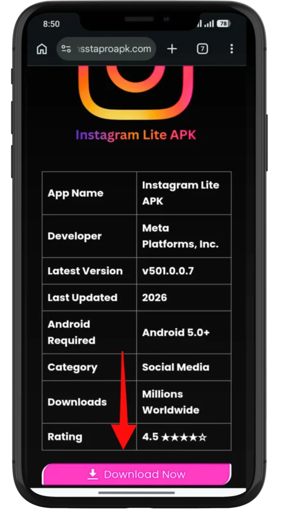 Instagram Lite APK